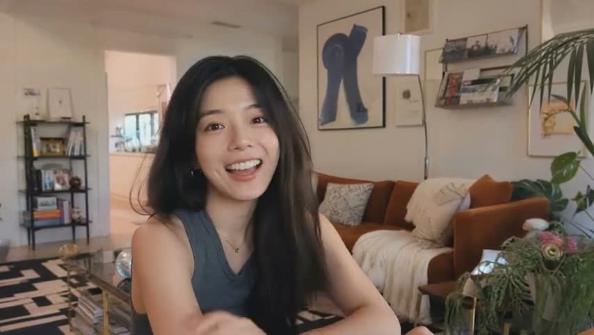 Still frame from Kling AI’s official sample: A natural on-camera introduction